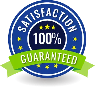 100% Satisfaction Guaranteed